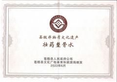 喜報(bào)！壯藥正骨水制作技藝榮獲縣級非物質(zhì)文化遺產(chǎn)項(xiàng)目